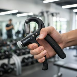 Ayarlanabilir El Yayı Sayaçlı Paslanmaz Çelik 5–60 Kg Direnç