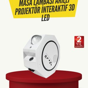 Romantik Atmosfer İçin Yıldızlı Gökyüzü LED Projektör