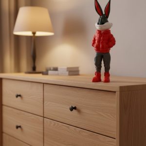 Bugs Bunny Büyük Boy Figür 10×34 cm Salon Dekoru