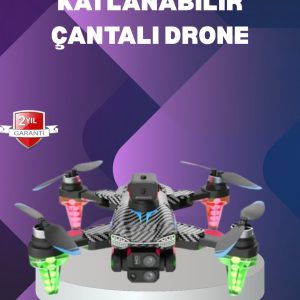 Katlanabilir Drone 1080P Kamera Full HD Çekim Hafif ve Taşınabilir