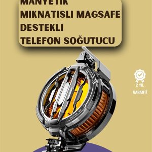 Mobil Oyunlar İçin Serinletici Telefon Fanı | Sessiz Çalışma | Geniş Kıskaçlı Tasarım