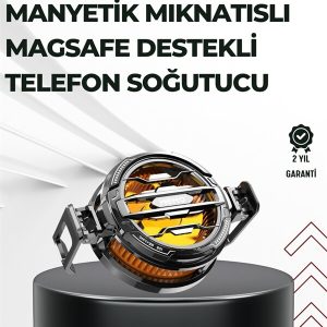 Telefon Soğutucu | LED Işık Efektli | Power Aparatlı | Sessiz ve Taşınabilir Model