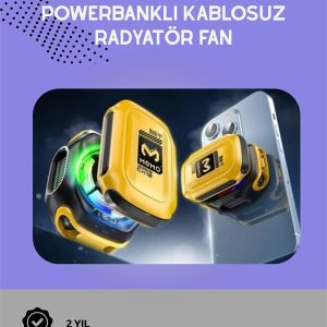 Sessiz Çalışan Yarı İletken Telefon Soğutucu | iOS ve Android Uyumlu | 10W Güç