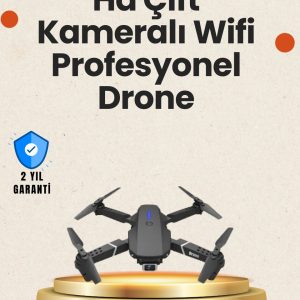 Yükseklik Sabitlemeli Katlanabilir Drone 1080P 4K Kamera Seçenekli