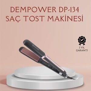 DP-134 Tost Saç Şekillendirici – Hızlı Isınan Kalıcı ve Belirgin Dalgalar İçin İdeal