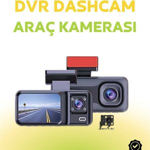 1080p Ön 720p Arka ve İç Kamera ile %100 Kapsama – Gece Görüşlü Araç Kamerası