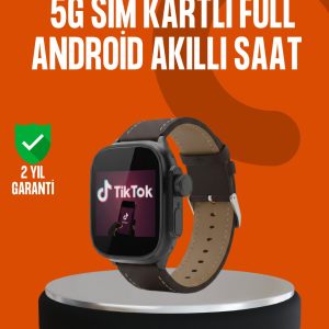 SIM Kartlı Akıllı Saat AMOLED Ekran Android Sistem