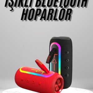 Bluetooth Hoparlör Uzun Pil Ömrü Taşınabilir Yüksek Ses Kaliteli