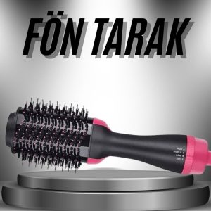 Saç Şekillendirici Ve Saç Düzleştirici Fön Tarağı Tarak Fırça 1200w Saç Kurutma