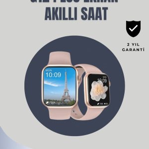 Su Geçirmez Akıllı Saat – 300 mAh Batarya Sesli Arama Uyku & Adım Takibi