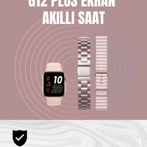 Titreşimli Bildirimli Akıllı Saat – Nabız GPS Spor Modları Telefon Eşleştirme Özellikli