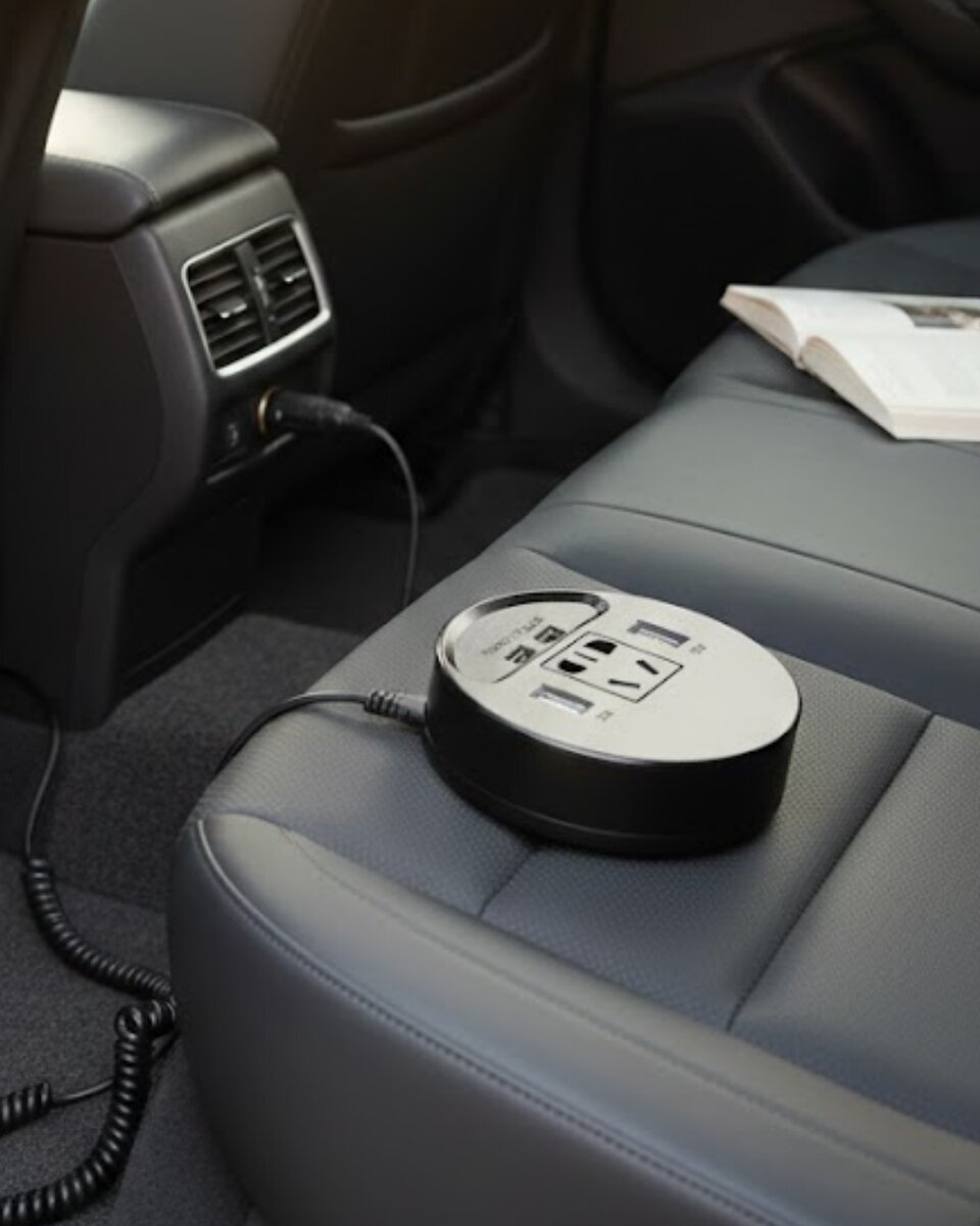 Güvenli Voltaj Korumalı Araç Power Inverter Çoklu Cihaz Desteği