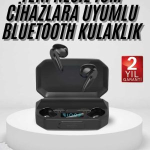 Kulak İçi Bluetooth Kulaklık Rgb Işıklı Çift Mikrofonlu iOS/Android Uyumlu BT 5.2
