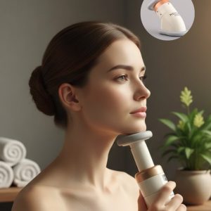 Çene ve Boyun Toparlayıcı Egzersiz Masaj Aleti Yaylı Sistemli