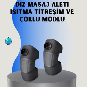 3 Seviyeli Titreşimli Isıtmalı Diz Bakım Masaj Cihazı