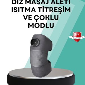 Ev Tipi Isı ve Titreşim Destekli Diz Masaj Aleti