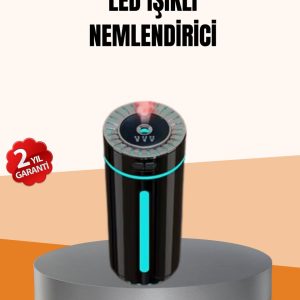 Ultrasonik Nemlendirici LED Işıklı Aromaterapi Difüzör Sessiz Çalışma