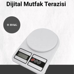 Hassas Ölçüm İçin Dijital Mutfak Tartısı – 10 Kg Kapasiteli