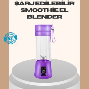 Mini Taşınabilir Blender 380ml USB Şarjlı Detoks Smoothie Hazırlayıcı