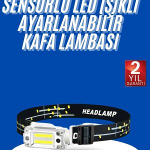 Kafa Lambası Su Geçirmez Kafa Feneri 3 Mod Aydınlatma