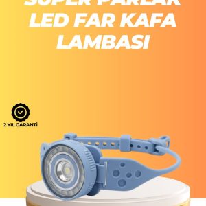 Suya Dayanıklı LED Kafa Lambası Outdoor Kullanım