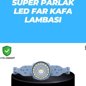 Uzun Pil Ömürlü Kamp ve Dağcılık Kafa Lambası