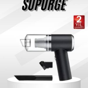 Yeni Nesil Mini Vakumlu Araç Süpürgesi El Süpürgesi Şarjlı