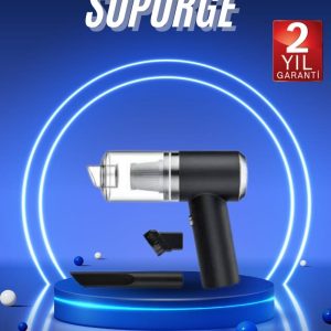 Vakumlu Süpürge Şarjlı Elektrikli Mini Taşınabilir Uzun Ömürlü Hazneli