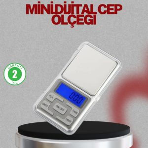 Mavi Işıklı LCD Ekranlı Hassas Tartı Terazisi