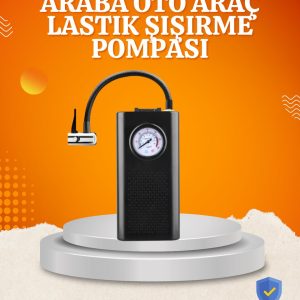 Taşınabilir Elektrikli Oto Motosiklet Bisiklet Lastik Şişirme Pompası