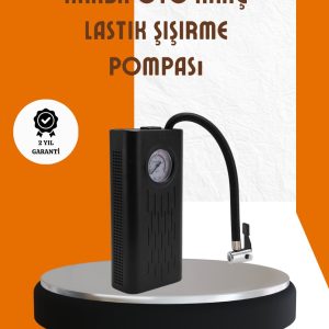 Type-C Şarjlı Güçlü Elektrikli Kompresör Motosiklet Oto Bisiklet İçin