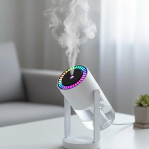RGB Işıklı Hava Nemlendirici Ultrasonik Teknoloji ve Portatif Tasarım