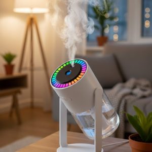 Gökyüzü Projektörlü Buhar Makinesi Ev Ofis ve Araç Uyumlu