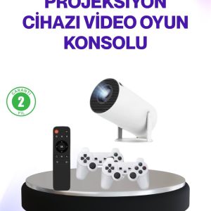 2.4G Kablosuz Destekli Oyun ve Film Projeksiyonu Ev Kullanımı İçin