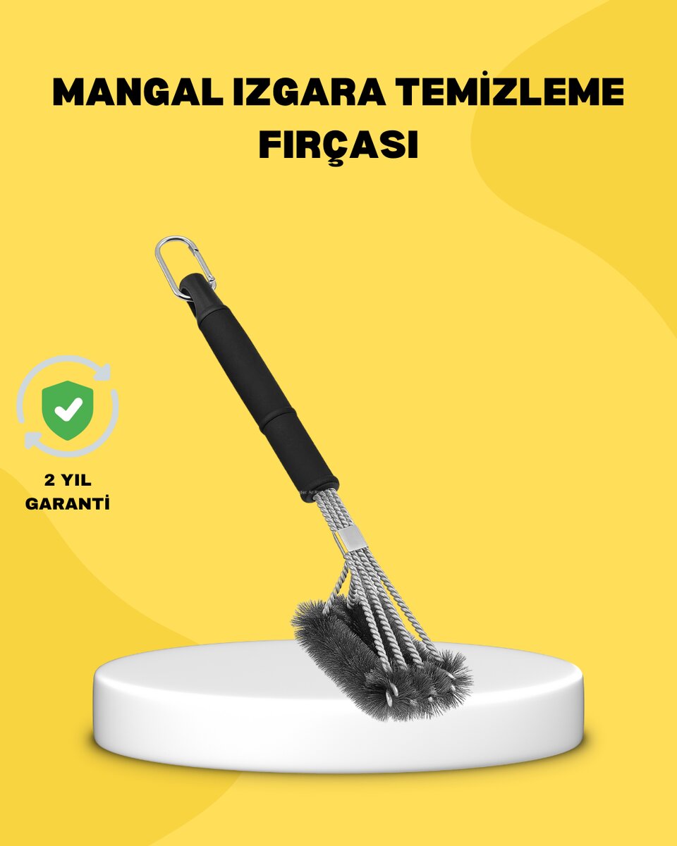 Grill ve Mangal Izgara Temizlik Aparatı