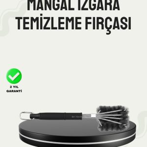 Paslanmaz Çelik Telli Mangal Temizlik Fırçası