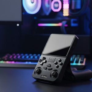 Taşınabilir Retro Oyun Konsolu 3.5 İnç Ekran Wi-Fi Destekli