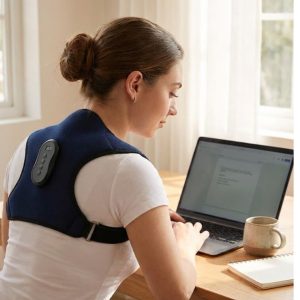 Sırt ve Omurga İçin Akıllı Masajlı Duruş Destek Kemeri