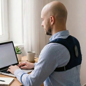 Akıllı Postür Düzeltici Masaj Kemeri Medikal Destekli