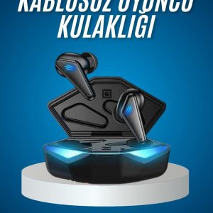 Bluetooth Kulaklık Oyuncu Kulaklığı RGB Işıklı Oyunlarda Düşük Gecikme