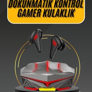 Bluetooth Kulaklık HD Ses Kaliteli Işıklı Metal Kasa Ios Android Uyumlu Mikrofonlu