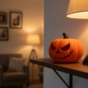 Halloween Balkabağı Dekor 23×15 cm Cadılar Bayramı Biblo Süs Objeleri