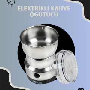 Paslanmaz Çelik Kahve Değirmeni | Düşük Gürültü Yüksek Devir Fındık ve Tahıl İçin Uygun