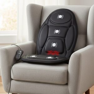 Titreşimli Masaj Minderi 5 Masaj Modu ve 3 Yoğunluk Seviyesi