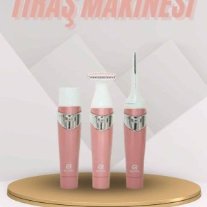 Yüz Kaş ve Tüm Vücut Epilasyon Aleti 3 Başlıklı Hassas Ciltlere Uygun Epilatör