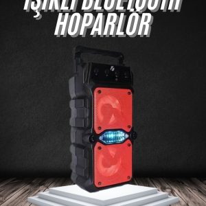 Bluetooth Hoparlör Çift Mikrofonlu Güçlü Ses Kaliteli Kesintisiz Kablosuz