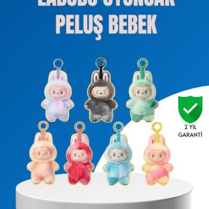 Dekoratif Labubu Karakter Figürü – Kaliteli Peluş Malzeme