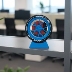 Otomobil Jant Görünümlü Masa Üstü Ofis Süsü