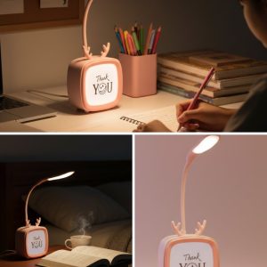 Modern Tasarımlı Şarj Edilebilir LED Gece Lambası