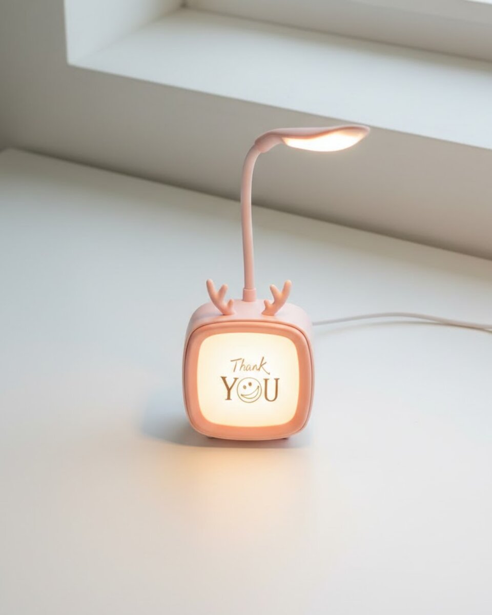 Şarj Edilebilir LED Masa Lambası Kablosuz Taşınabilir Gece Lambası